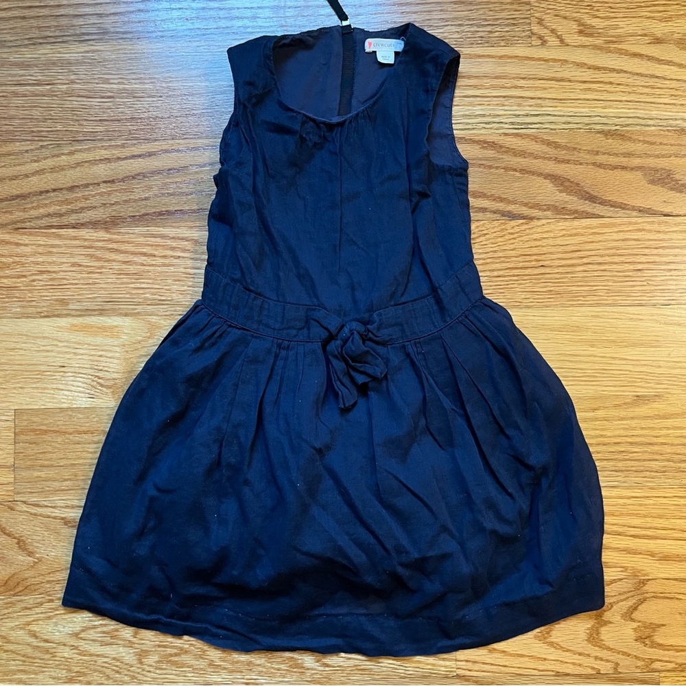Crewcuts navy blue dress size 4